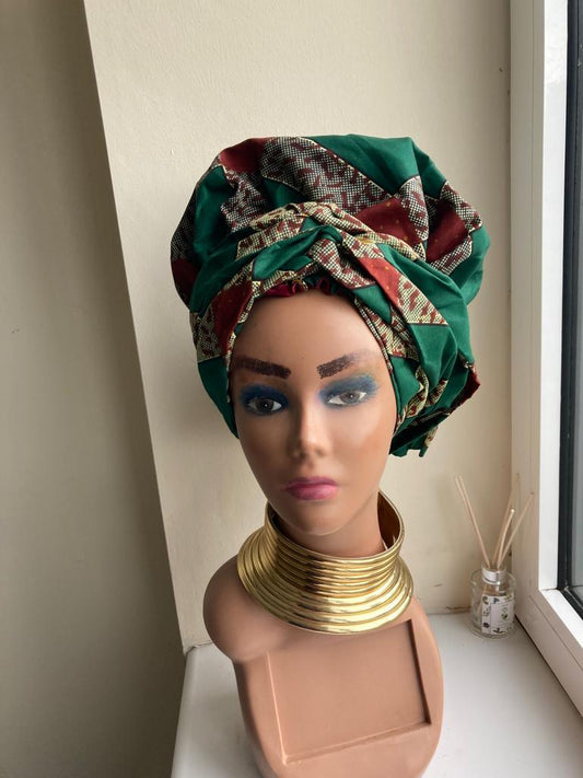 OLORI AFIN AUTO GELE X HEAD WRAP - Afro Tee Hair