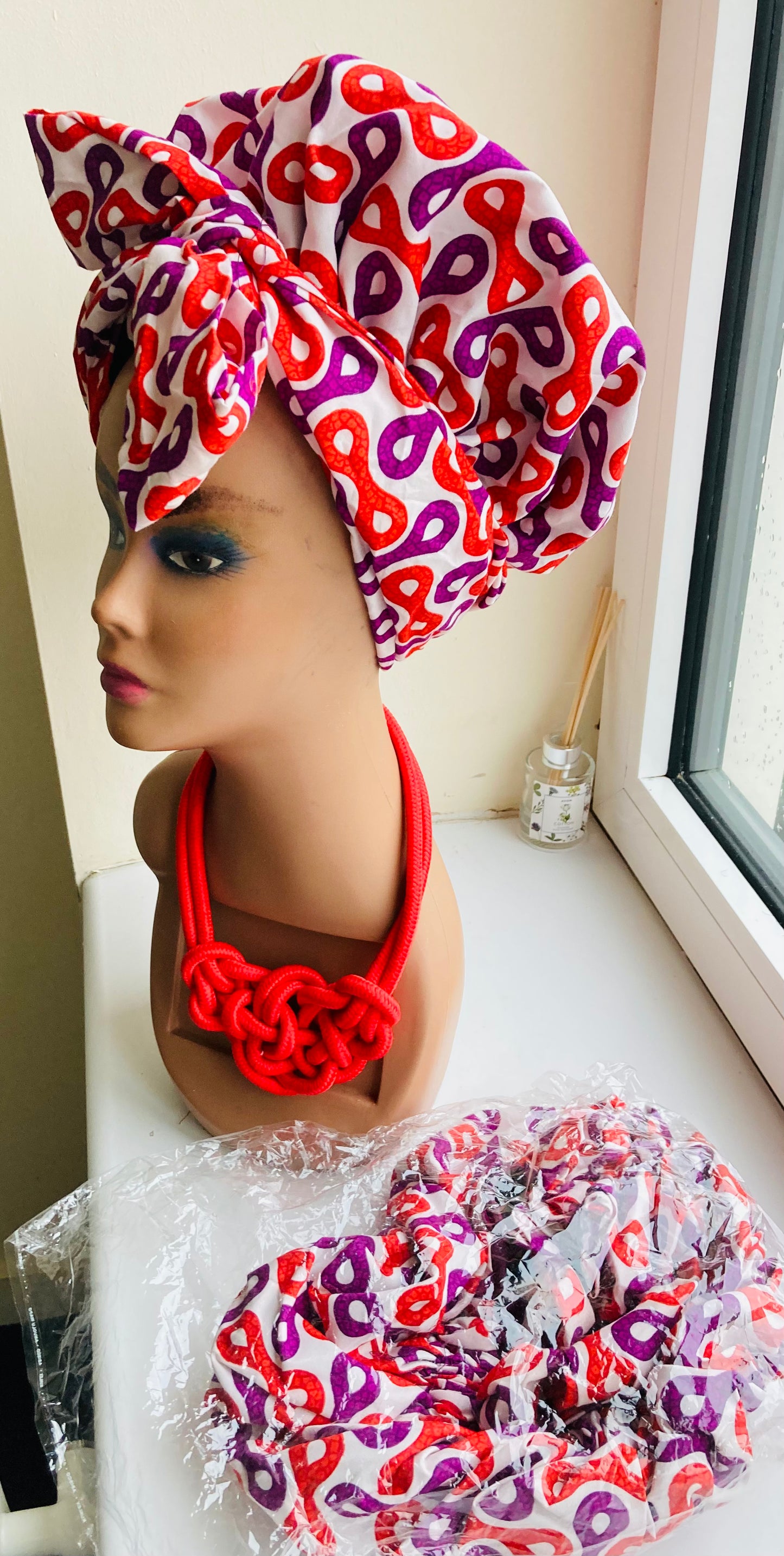 AMARIA AUTO GELE X HEAD WRAP - Afro Tee Hair