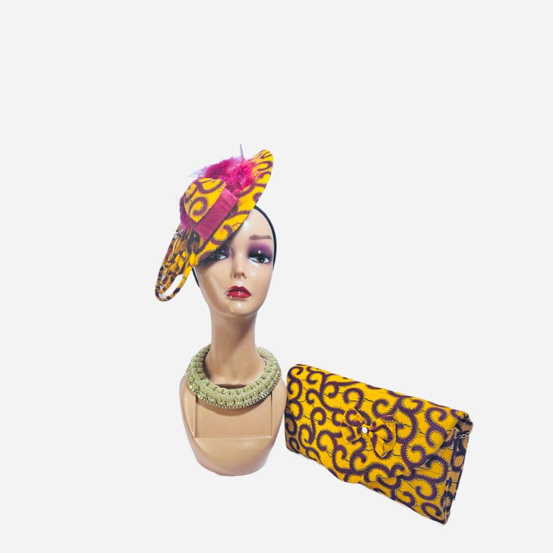 Ankara straw hat for sale
