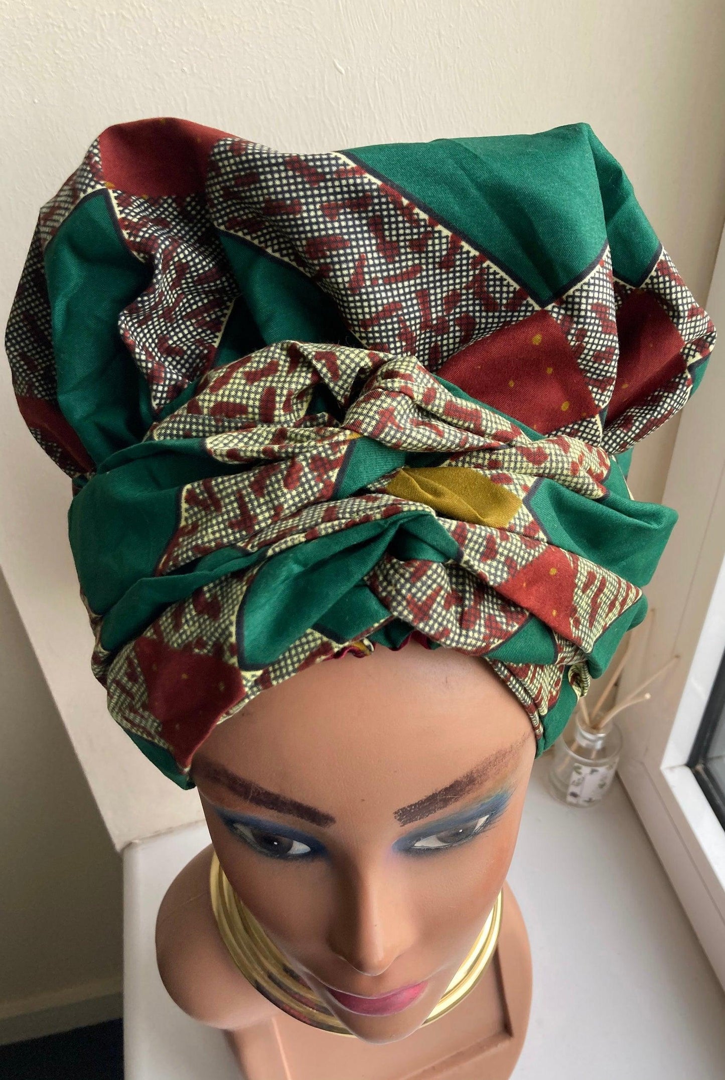 OLORI AFIN AUTO GELE X HEAD WRAP - Afro Tee Hair