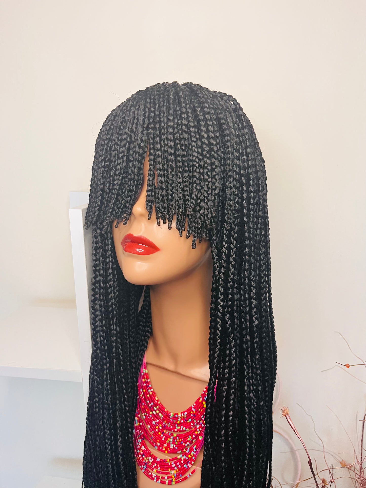 braids with a fringe