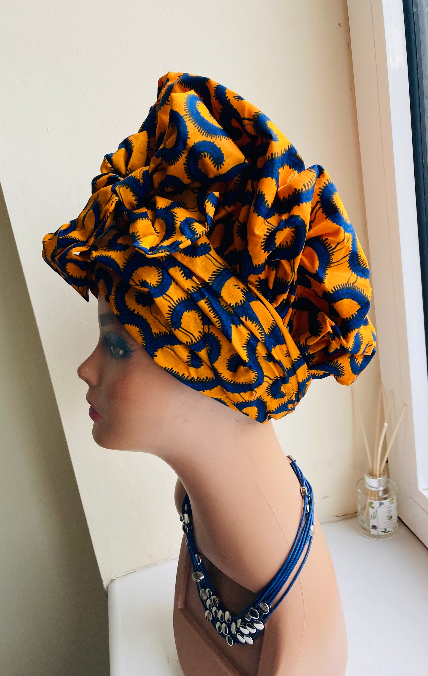 african headtie aso oke gele headtie african head wrap fashion nigerian aso ebi gele turban women aso oke head gear (9)