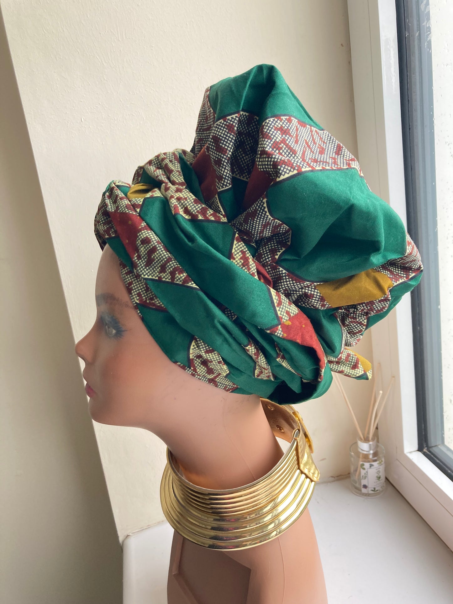 OLORI AFIN AUTO GELE X HEAD WRAP - Afro Tee Hair