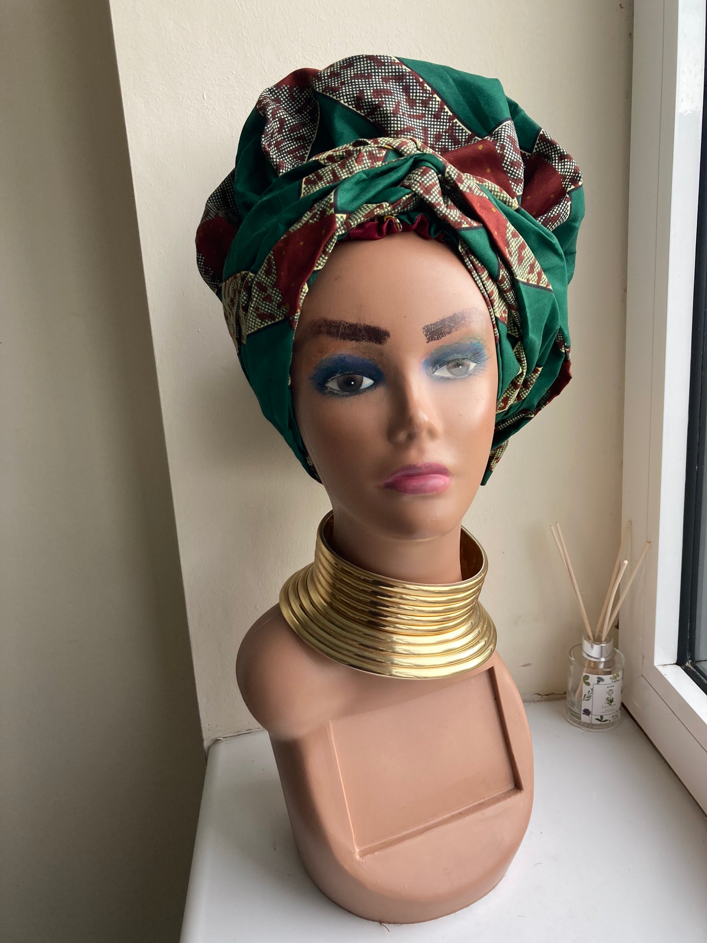 OLORI AFIN AUTO GELE X HEAD WRAP - Afro Tee Hair