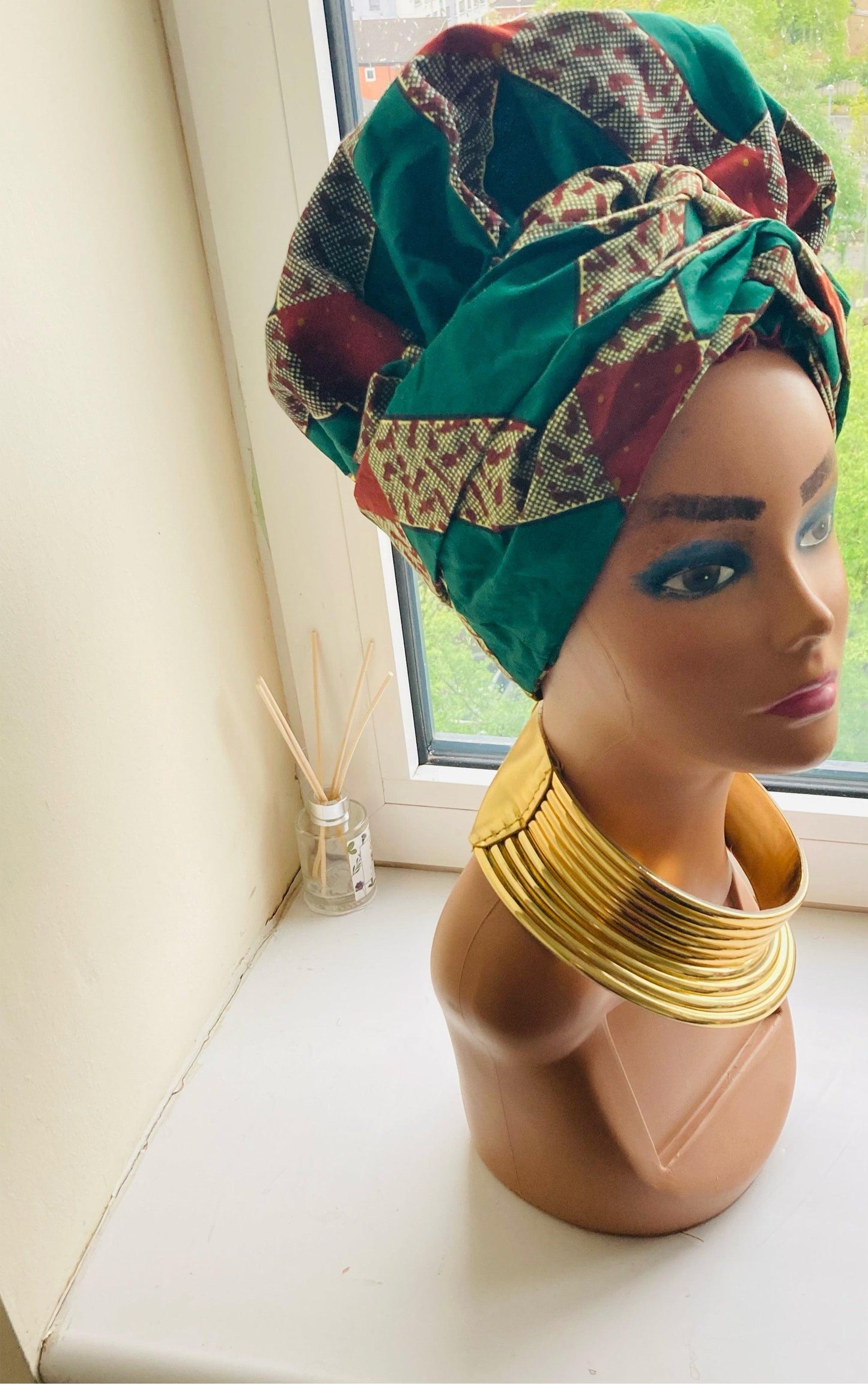 OLORI AFIN AUTO GELE X HEAD WRAP - Afro Tee Hair