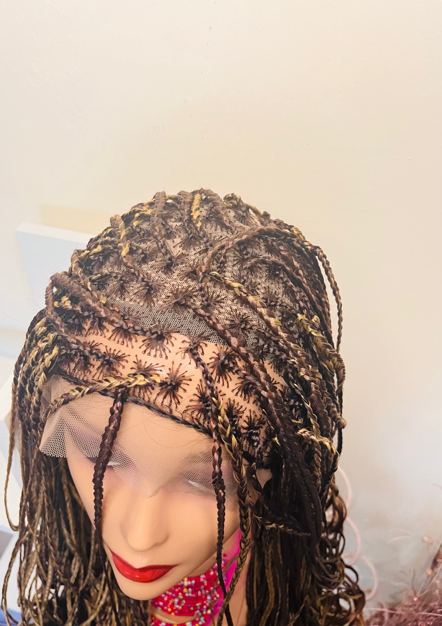 Knotless Braids X 360 Lace Frontal - Afro Tee Hair