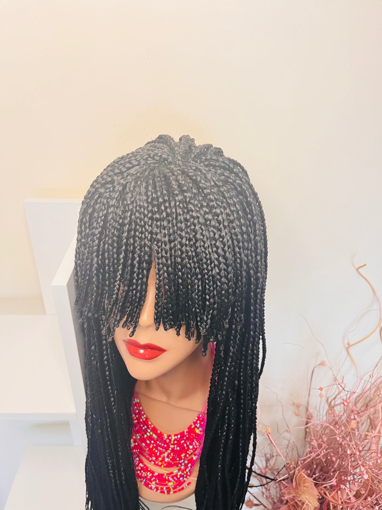 braids with a fringe