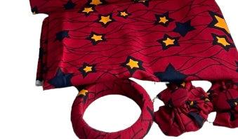 buy quality Premium Ankara Head Wrap with Earring and Bangles