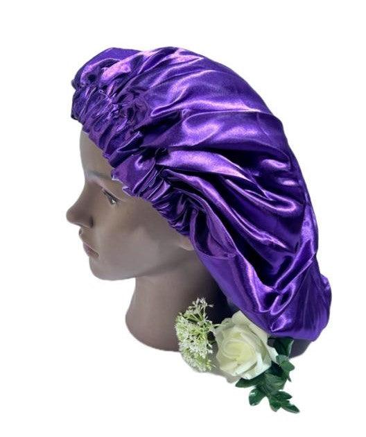 Adult Ankara Bonnet X Silky Texture - Afro Tee Hair