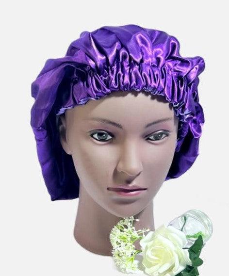 Adult Ankara Bonnet X Silky Texture - Afro Tee Hair