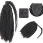 Kinky X Curly Ponytail - Afro Tee Hair