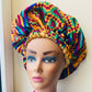 Adult Ankara Bonnet X Silky Texture - Afro Tee Hair