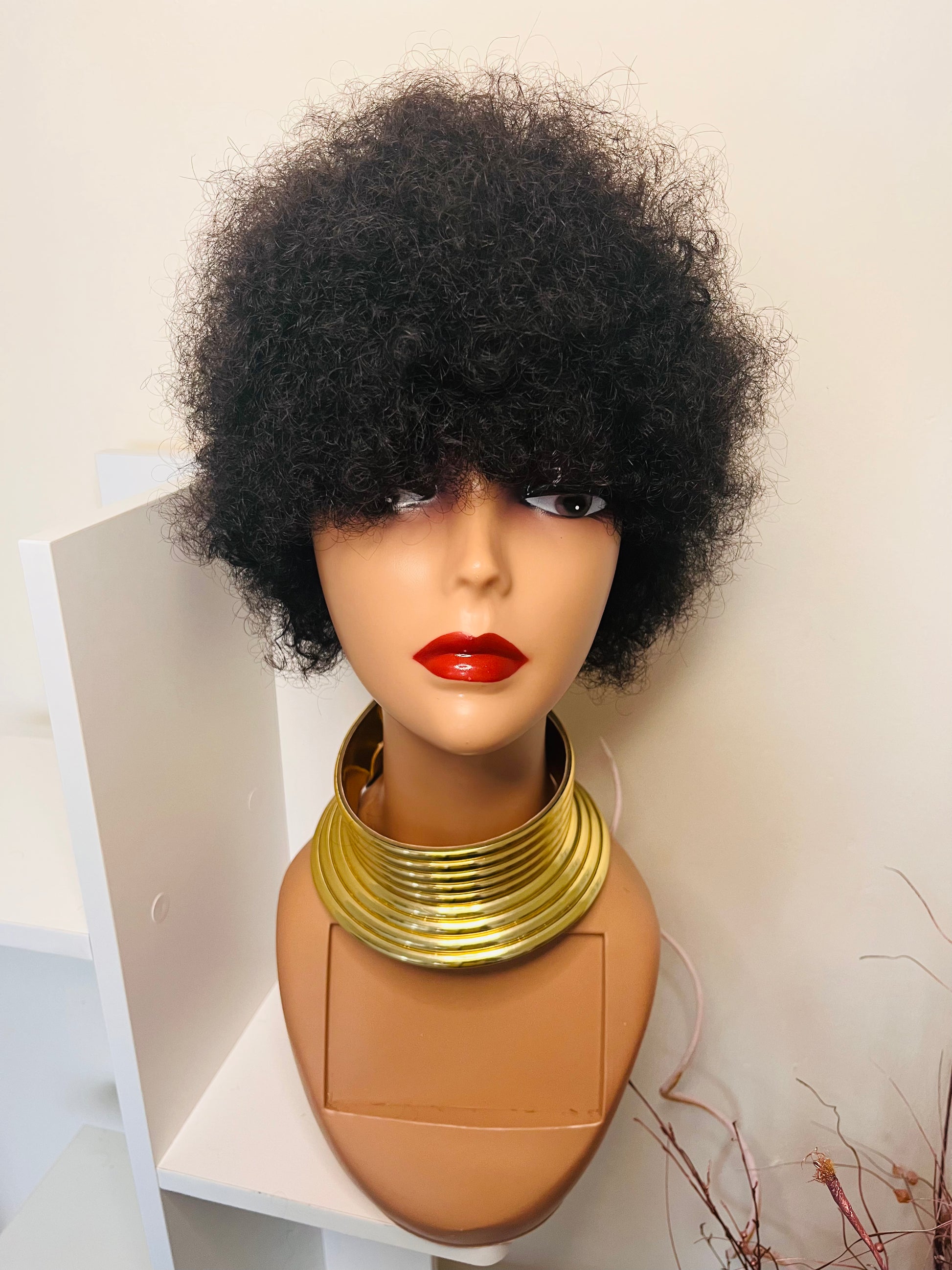 100 human hair top afro wigs