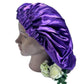 Adult Ankara Bonnet X Silky Texture - Afro Tee Hair