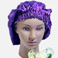 Adult Ankara Bonnet X Silky Texture - Afro Tee Hair